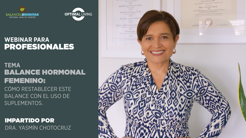 Webinar Profesional.  Balance hormonal f