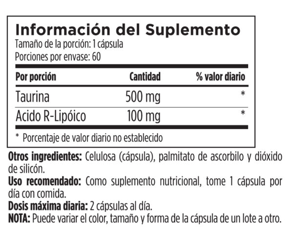 Ácido R-Lipóico - Imagen 2