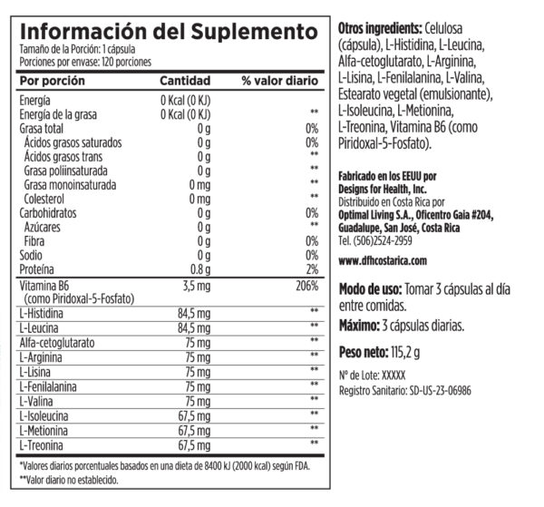 Amino Acid Synergy - Imagen 2